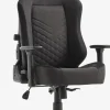 ABILDAASilla gaming ABILDAA tela gris antracita