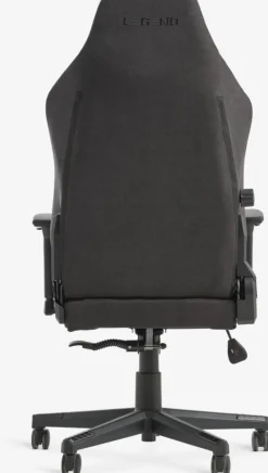 ABILDAASilla gaming ABILDAA tela gris antracita