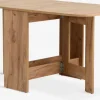 ALLINGMesa de comedor ALLING 80x100/163 color roble cálido