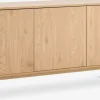 ALSTEDAparador ALSTED 3 puertas color roble natural