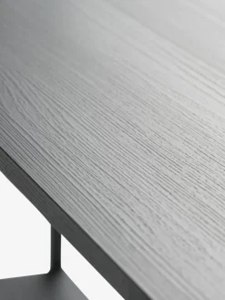 ASTRUPMueble TV ASTRUP 1 estante negro