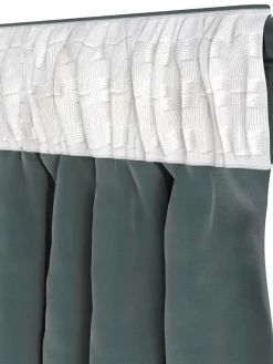 AUSTRACortina AUSTRA 1x140x300 terciopelo verde