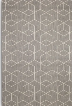BALSATREAlfombra BALSATRE 160x230 gris/blanco