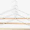 BOPerchas BO L42cm 3 unidades blanco
