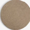BUESTARRAlfombra BUESTARR Ø120 natural/gris