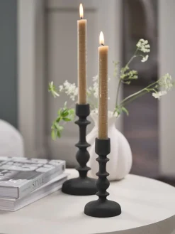 CASPARCandelabro CASPAR Ø8xA16cm negro