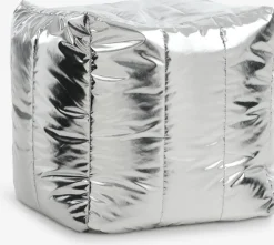 DAVINDEPuf DAVINDE 40x45 plateado