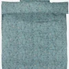 EBBAGOLDJuego funda nórdica satén EBBA 155x220 azul