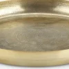ERLINGBandeja decorativa ERLING Ø34xA4cm latón