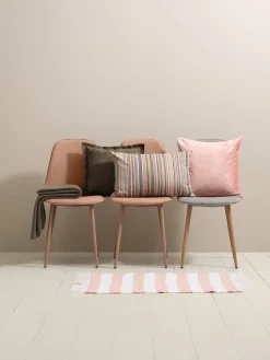 ERTEVIKKEFunda de cojín ERTEVIKKE 50x50 rosa empolvado