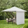 FAABORGPanel lateral cenador FAABORG A2,3xA2m blanco