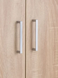 FANDRUPArmario FANDRUP 97x176 2 puertas 3 cajones color roble claro