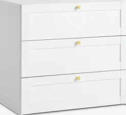 FRAMLEVCómoda FRAMLEV 3 cajones blanco