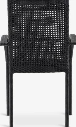 FUGLEBJERGSilla apilable FUGLEBJERG negro