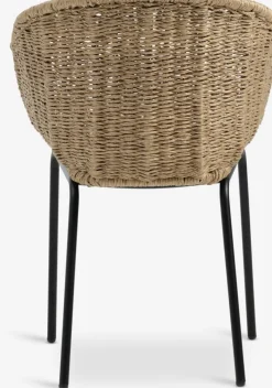 FUGLSAND + TUERNEMesa FUGLSAND Ø120 madera dura + 4 sillas TUERNE natural