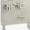FUNDERPanel perforado FUNDER 52x42 con accesorios beis
