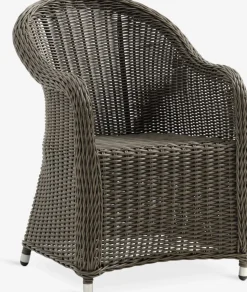 GAMMELBYMesa GAMMELBY Ø130 + 4 sillas GAMMELBY gris