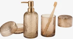 GENEVADBote GENEVAD Ø10xA6cm cristal marrón