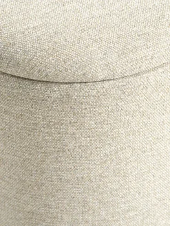 GISLEVPuf GISLEV 65x36 con almacenaje tela arena