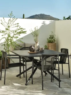 GOTHENBURGMesa de jardín GOTHENBURG A120xL120 gris