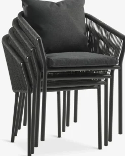 HAGEN + GILJAMesa HAGEN L160 + 4 sillas GILJA gris
