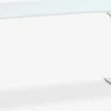 HALBJERGEscritorio gaming HALBJERG 62x135 con LED blanco