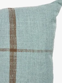 HALLONCojín HALLON 40x60 azul empolvado/marrón