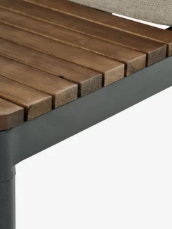 HOUConjunto jardín HOU chaise longue 6 plazas madera dura