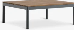 HOUMódulo de jardín mesa HOU A75xL75 madera dura