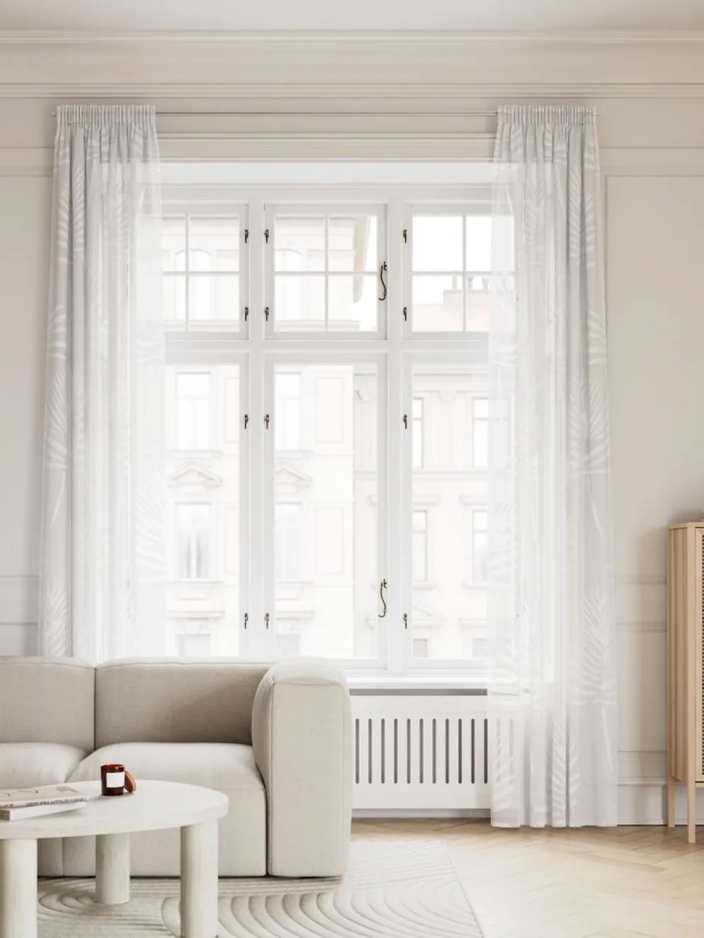 HUGLACortina HUGLA 1x140x245 blanco