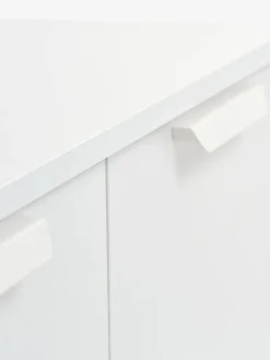 JENSLEVAparador JENSLEV 2 puertas 4 cajones blanco
