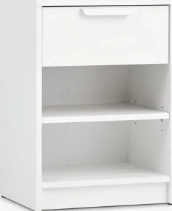 JENSLEVMesita de noche JENSLEV 1 cajón blanco