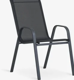 JERSORE + LEKNESMesa JERSORE L70 + 2 sillas LEKNES negro