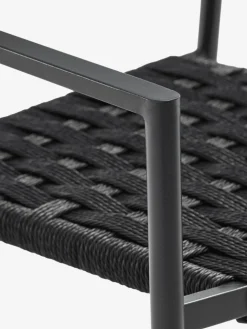 KAPPRUET + TRILLEVALLENMesa KAPPRUET L65 + 2 sillas TRILLEVALLEN negro