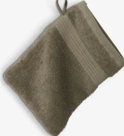 KARLSTADGOLDManopla de baño KARLSTAD 15x21 oliva