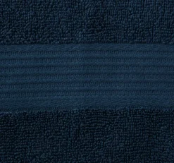 KARLSTADGOLDToalla de mano KARLSTAD 50x100 azul marino
