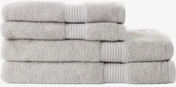 KARLSTADGOLDToalla de mano KARLSTAD 50x100 gris claro