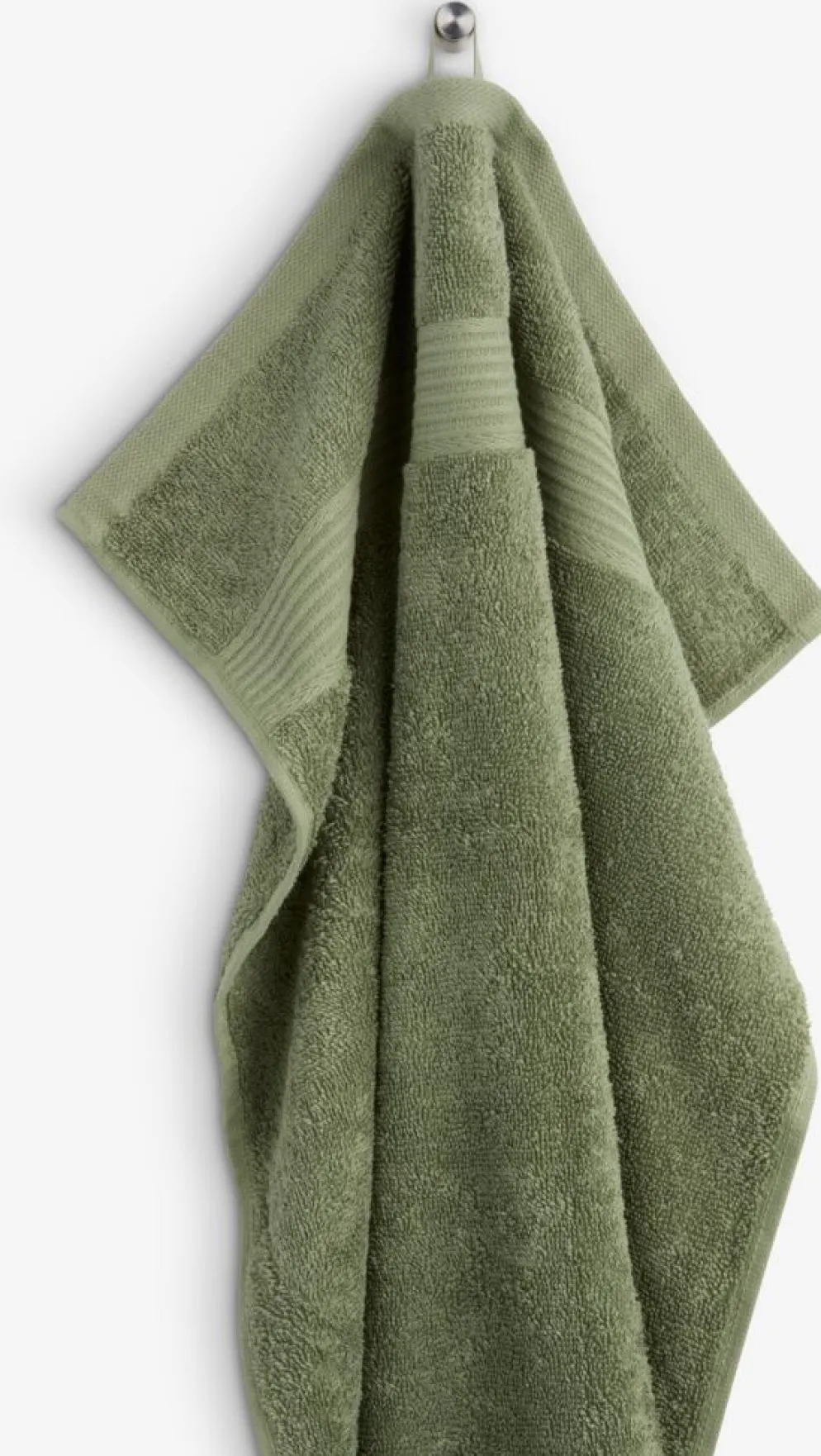 KARLSTADGOLDToalla de mano KARLSTAD 50x100 verde militar