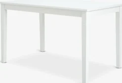 KIRKEBYMesa de comedor KIRKEBY 80x130/220 blanco