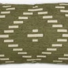 KROKUSCojín KROKUS 40x60 chenilla verde/beis