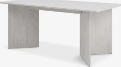 KRONDALMesa de comedor KRONDAL 90x180 color travertino
