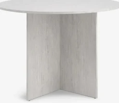 KRONDALMesa de comedor KRONDAL Ø110 color travertino