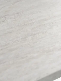 KRONDALMesa de comedor KRONDAL Ø110 color travertino