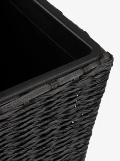 KUBBCesto de jardín KUBB A30xL30xA50 negro
