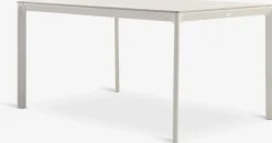 KUMLA + GILJAMesa KUMLA L150 + 4 sillas GILJA beis