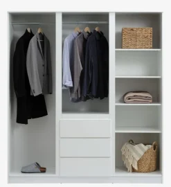 LIMFJORDENArmario LIMFJORDEN 180x200 combi blanco