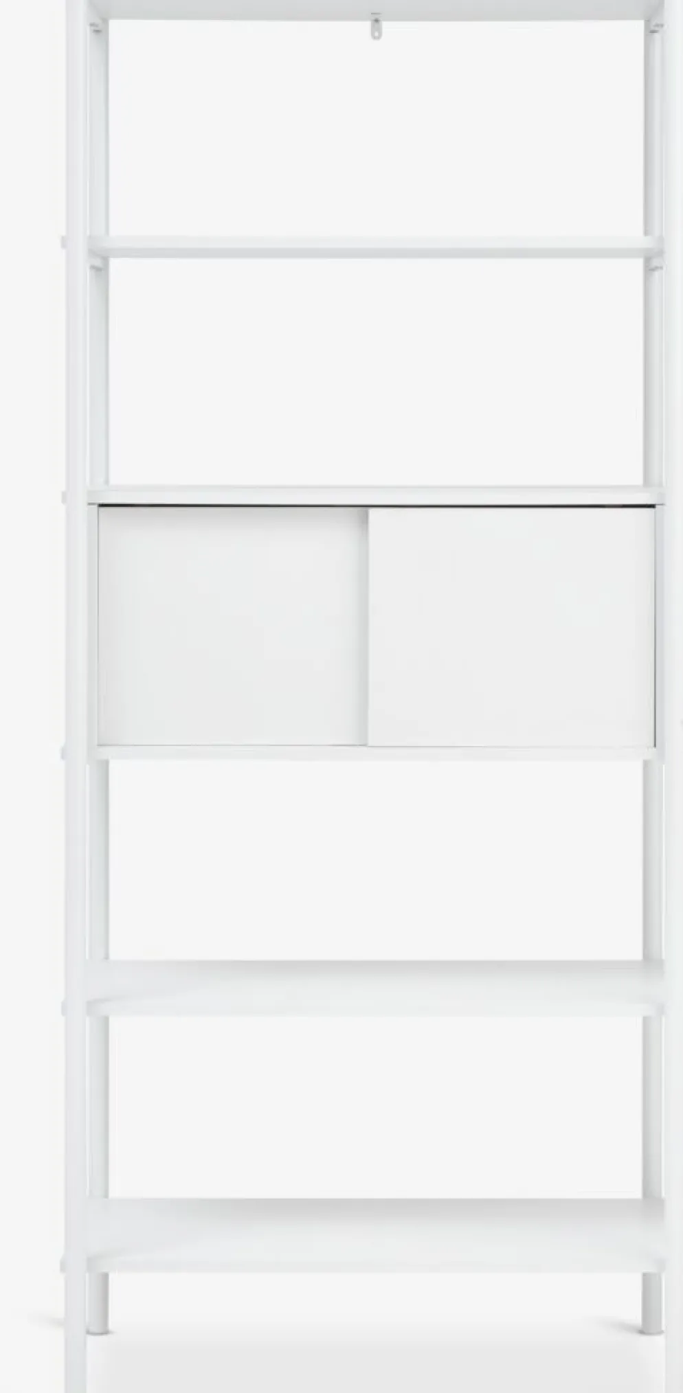 LINDVEDEstantería LINDVED 6 estantes 2 puertas blanco
