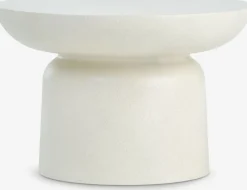 LYDUMMesa de centro LYDUM Ø60 fibrocemento beis