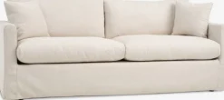 LYNGAASofá LYNGAA 3 plazas funda extraíble tela beis