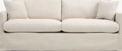 LYNGAASofá LYNGAA 3 plazas funda extraíble tela beis